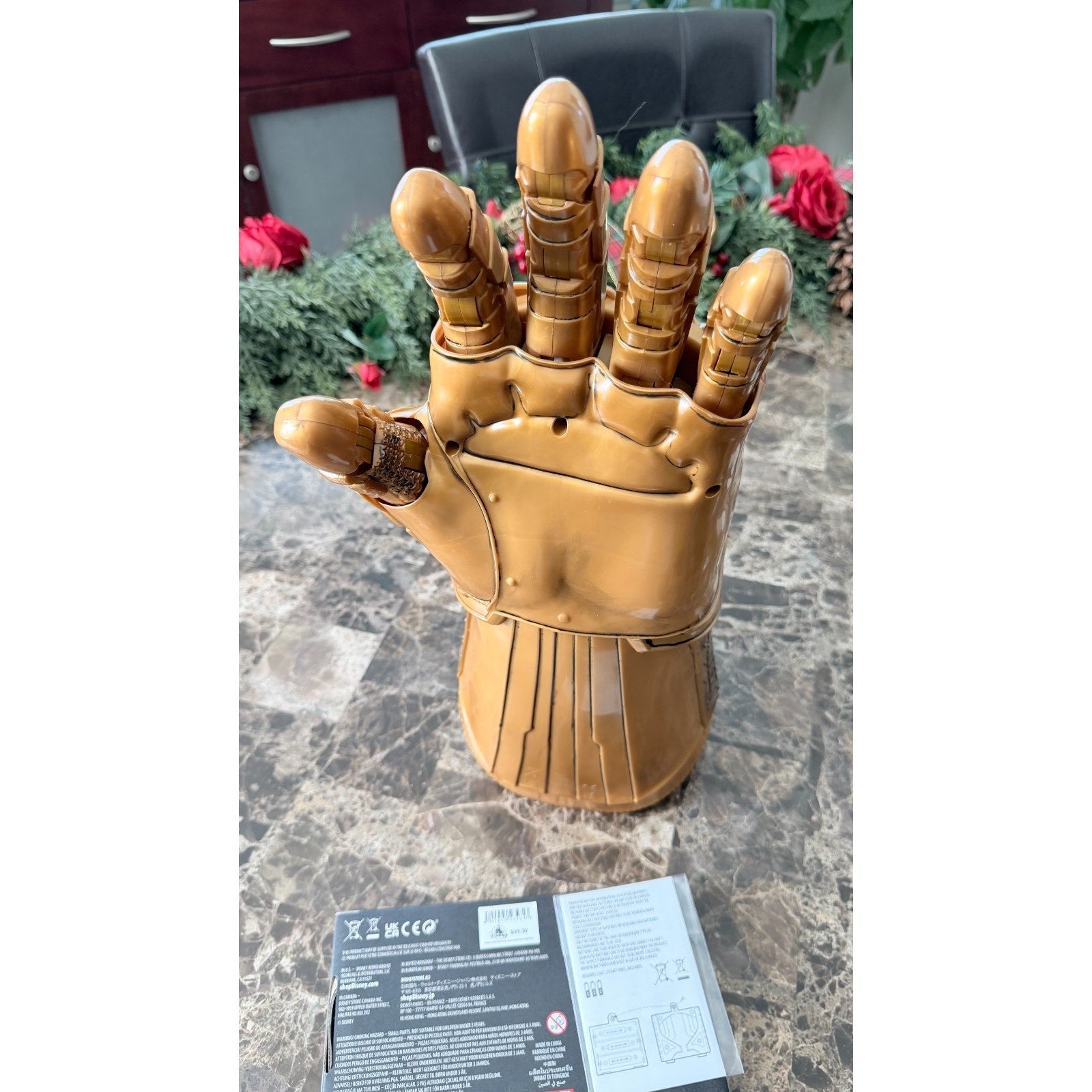 NEW Disney Parks Guardians of the Galaxy Thanos Infinity Gauntlet with Stones