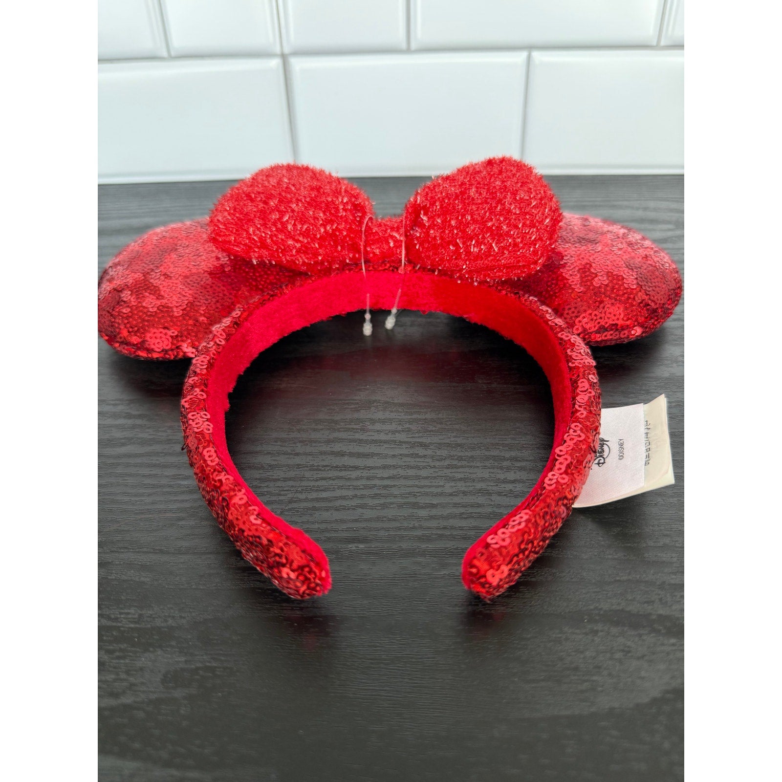 Disney Minnie Mouse Red Sequined Exclusive Headband – NWT