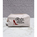The Devil Wears Prada Embroidered Makeup Cosmetic Bag NEW