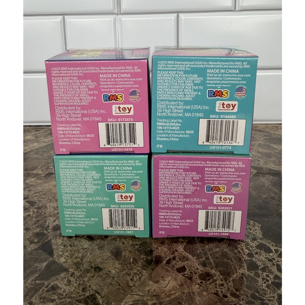 Retro Blocks Mini Block Tech (Lot of 4) - Brand New & Sealed
