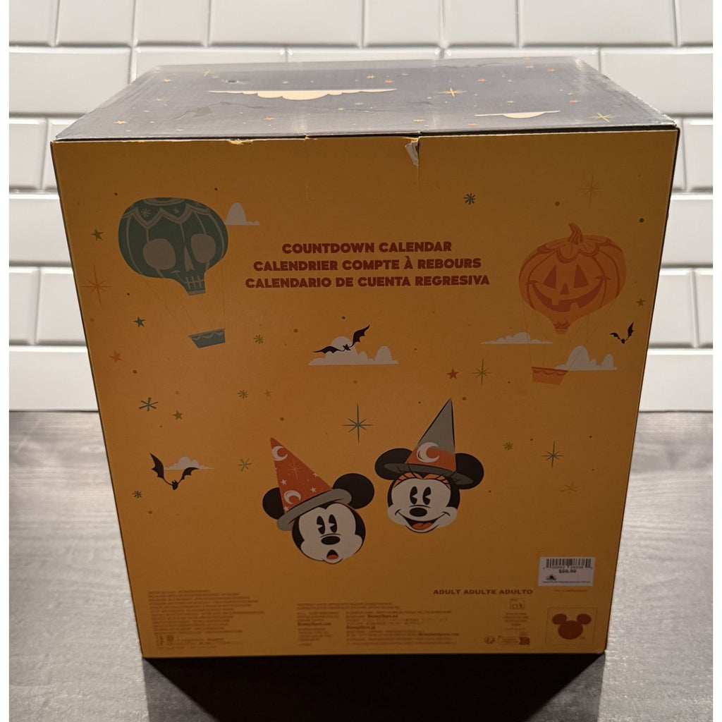 NEW 2025 Disney Resort Halloween Countdown Calendar Mickey Minnie Mouse Holiday