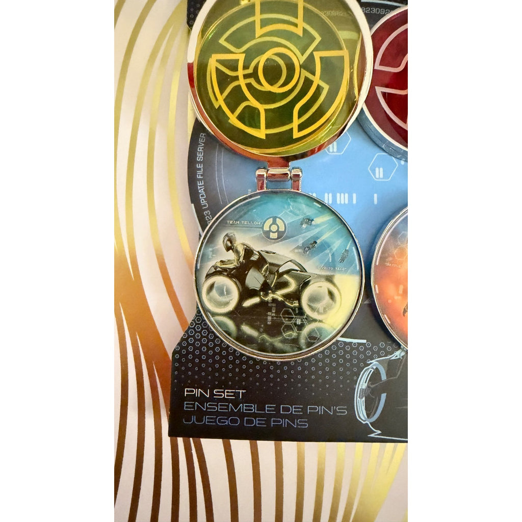 Disney Parks TRON Lightcycle Run Grand Opening Pin Set