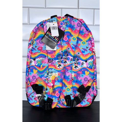 2024 Disney PRIDE Backpack | Mickey & Minnie Rainbow Art | NEW