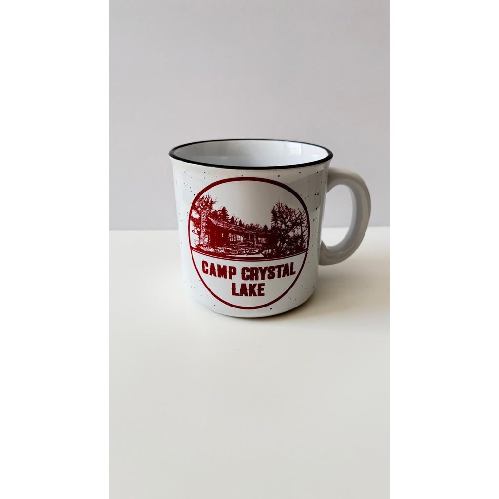 Silver Buffalo Friday the 13th Camp Crystal Lake Ceramic Mug - 20oz NEW
