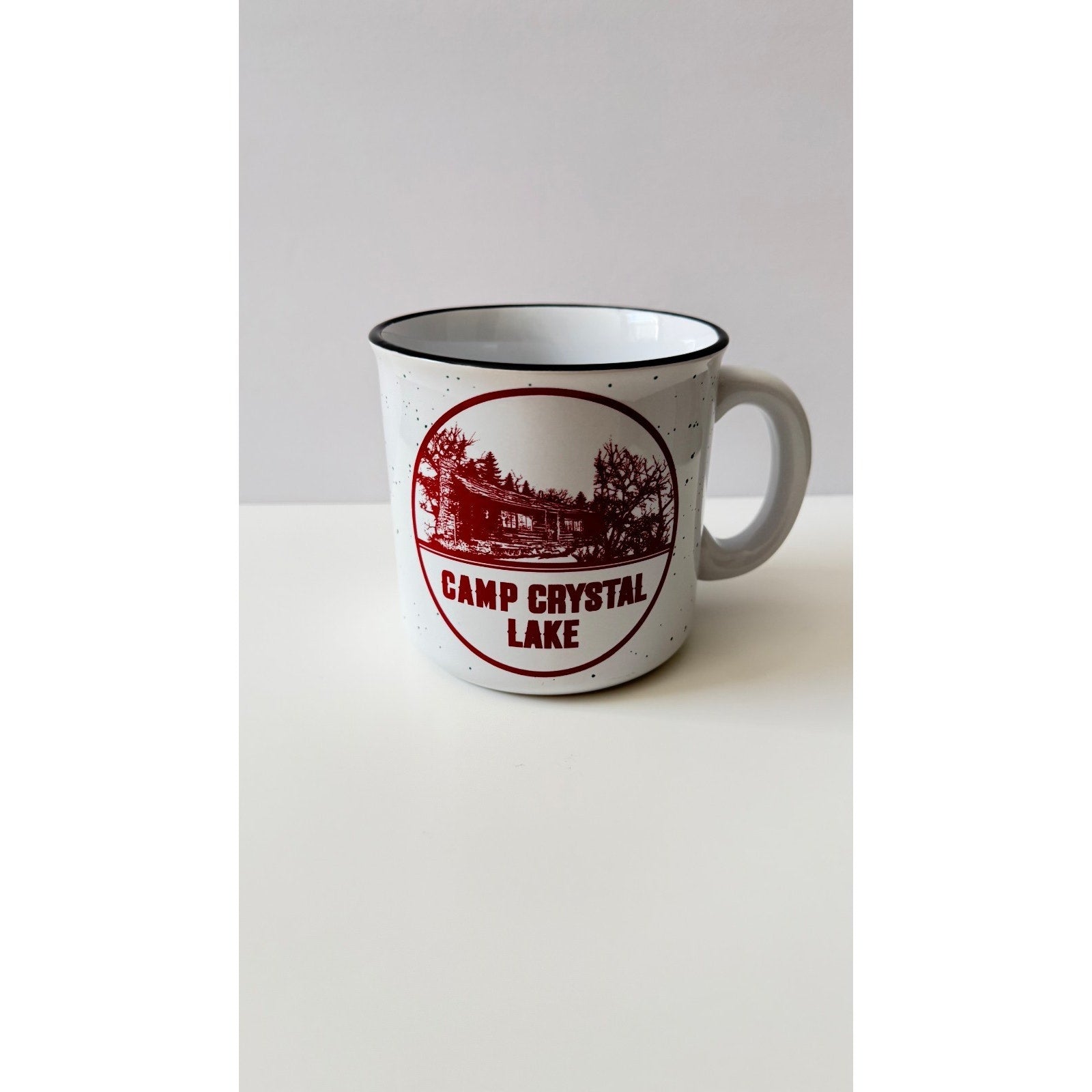 Silver Buffalo Friday the 13th Camp Crystal Lake Ceramic Mug - 20oz NEW