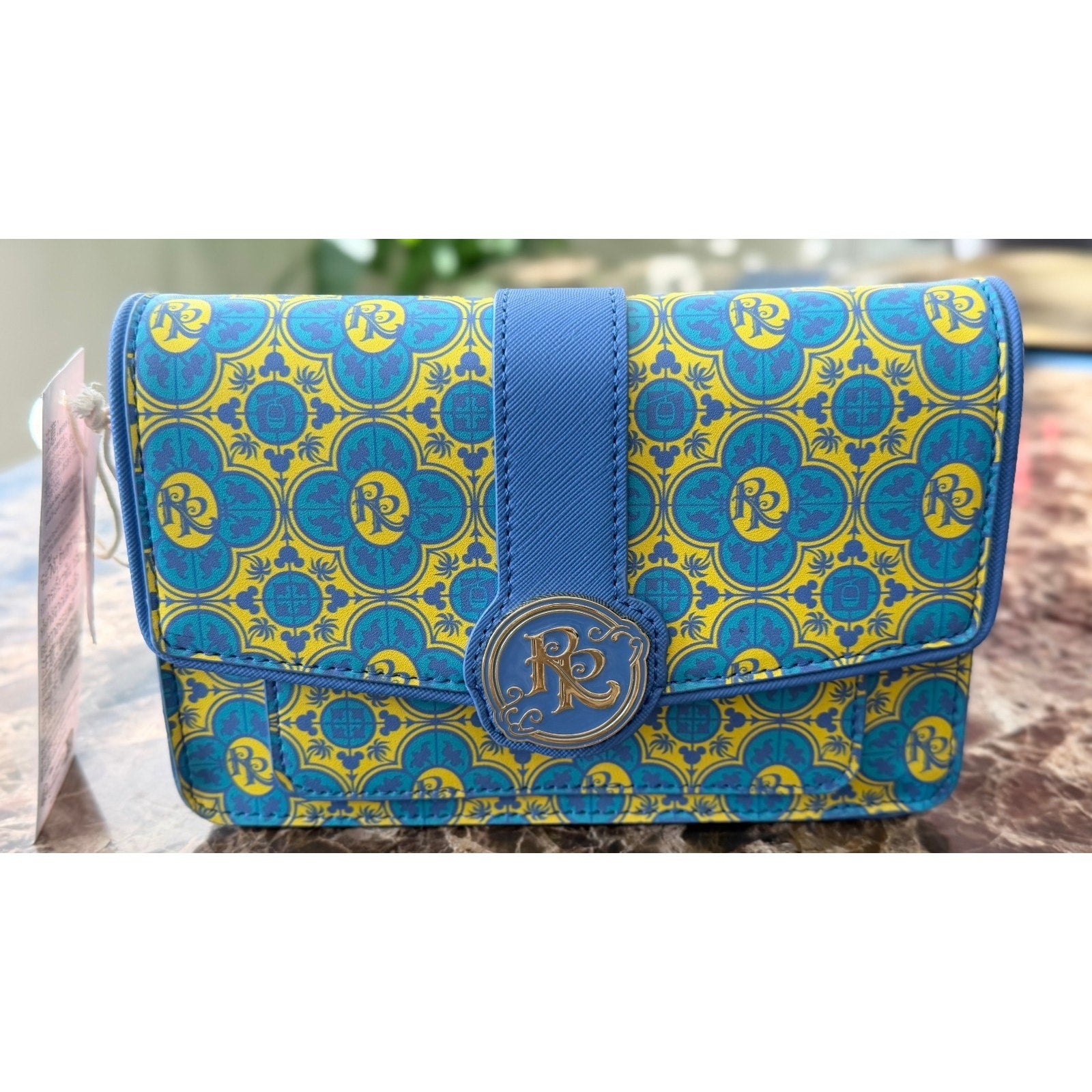 Loungefly x Disney Parks: Riviera Resort Minnie Mouse Crossbody NEW