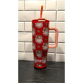 NWT Simply Southern 40oz Tumbler - Vintage Floral Santa Christmas Mug
