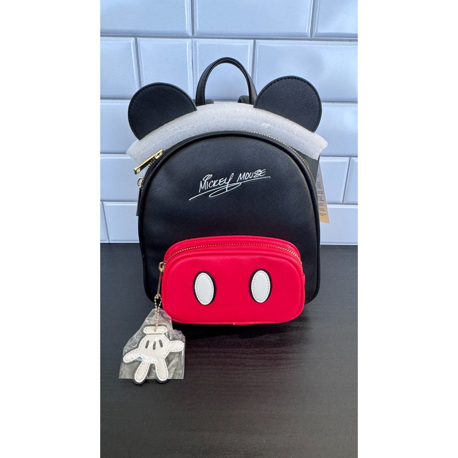 Disney Parks Mickey Mouse “The Best of Mickey” Signature Mini Backpack NWT
