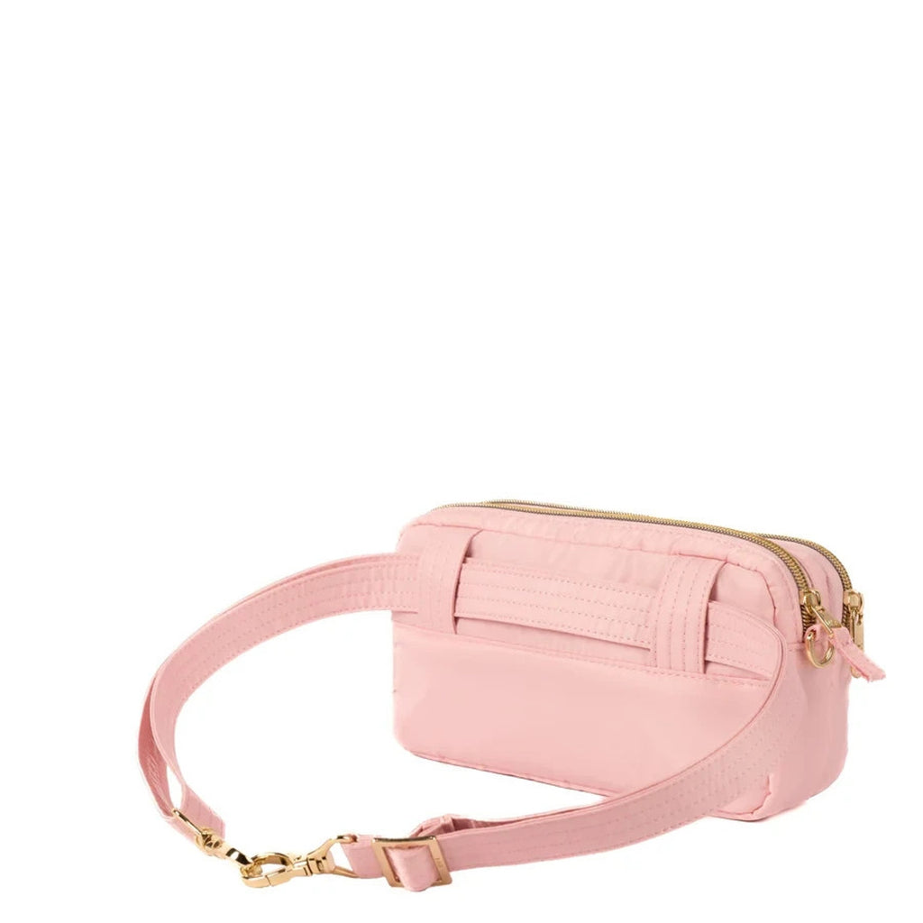 NEW! Wicked x Lug Coupe XL Plus Convertible Crossbody RFID Belt Bag Bubble Pink