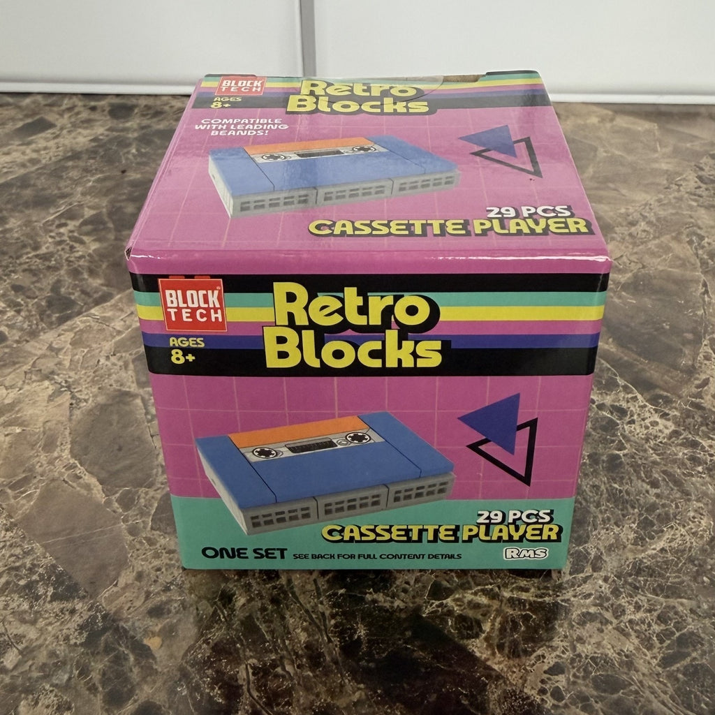 Retro Blocks Mini Block Tech (Lot of 4) - Brand New & Sealed