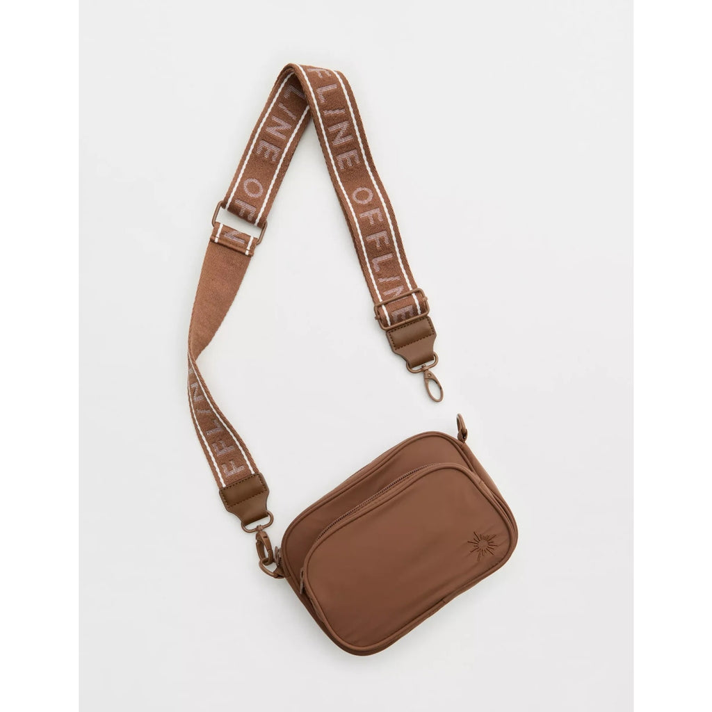 OFFLINE By Aerie Makin' Moves Crossbody Bag in Deep Earth (NWT)