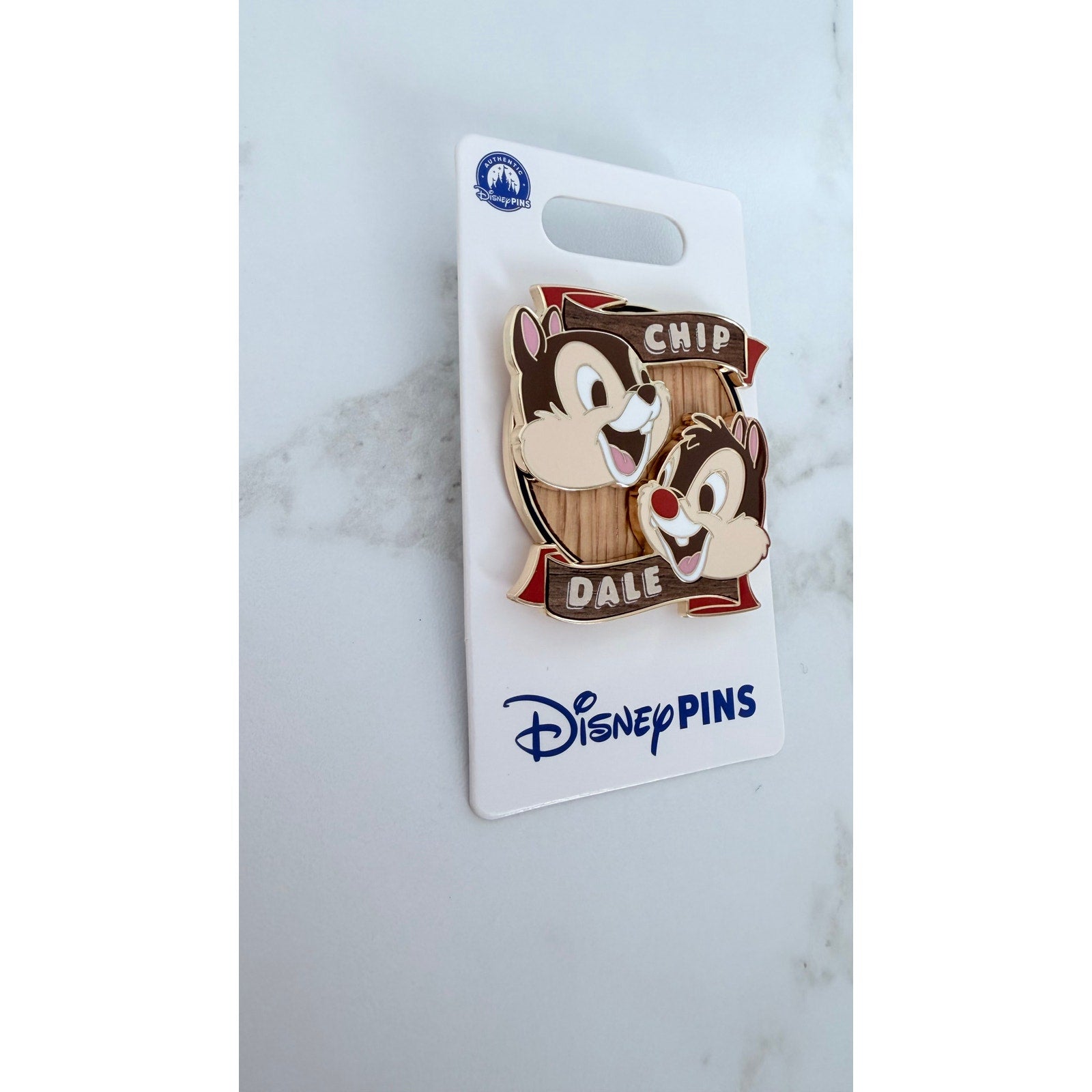 Disney Parks Chip 'n Dale Classic Characters Pin NEW