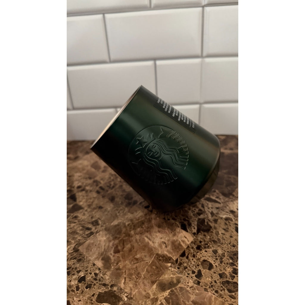 Starbucks Green Stainless Steel Vacuum Insulated Latte Mug 12 oz NWT