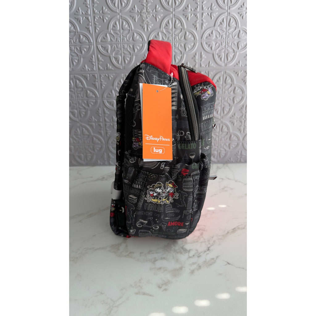 Disney Parks Lug Epcot Italy World Showcase Hopper Shorty Backpack Mickey NWT