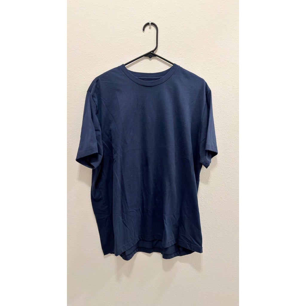 George Men’s Crewneck T-Shirt Bundle - 2 Pack - Size XL - Navy & Light Blue