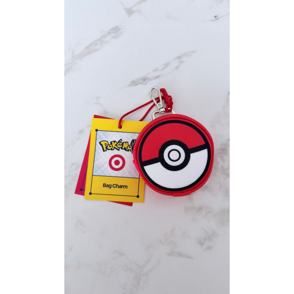 Pokémon x Target Poké Ball Bag Charm NWT