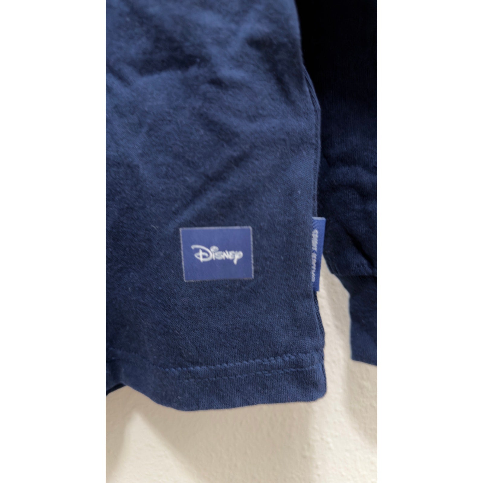 Disney Parks Spirit Jersey Navy Blue Villians Lettering Medium NWT