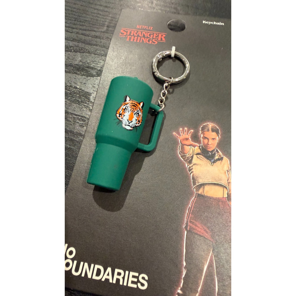 Netflix Stranger Things Hawkins High Mini Tumbler Keychain - Unisex NEW