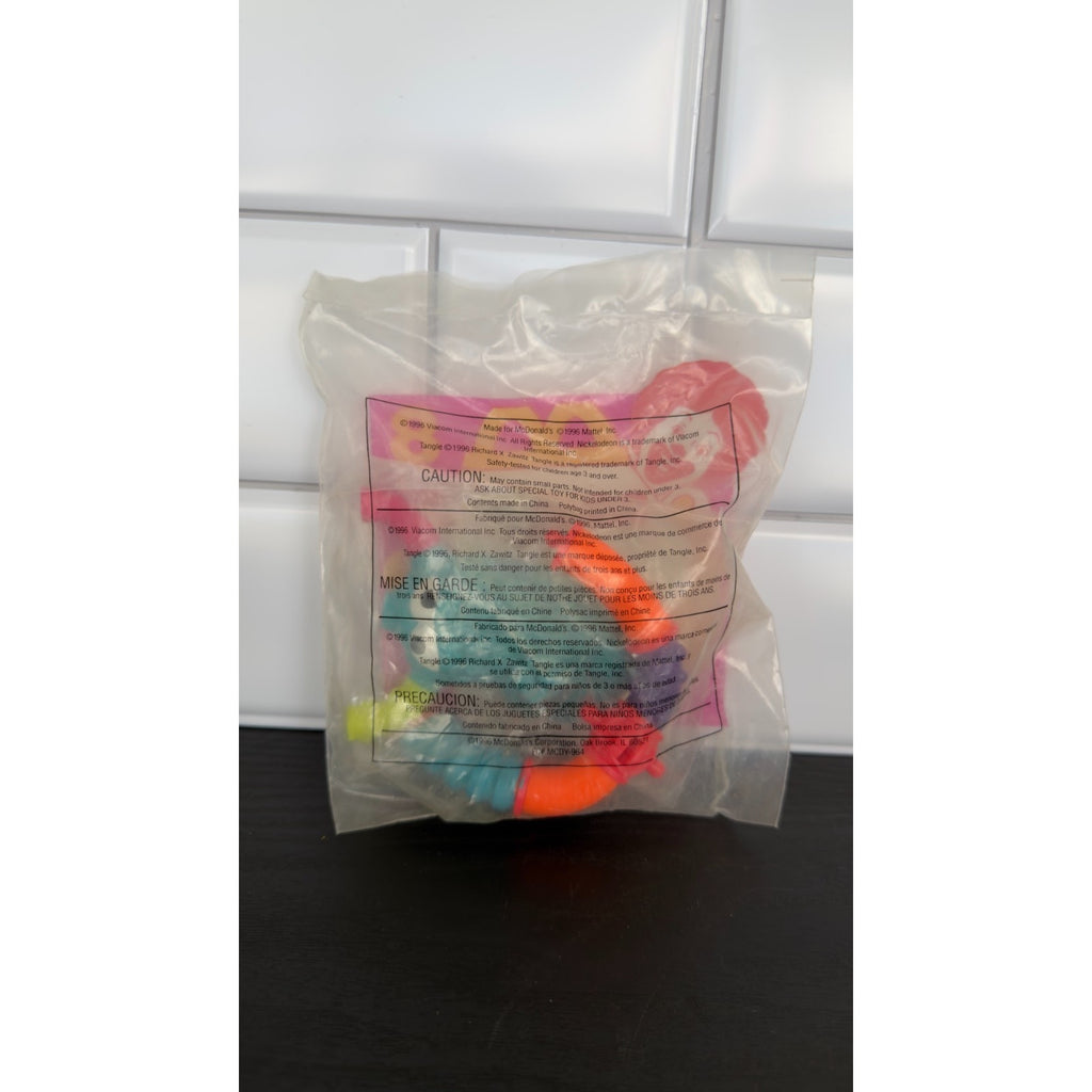 1997 Nickelodeon Tangle Twist-A-Zoid #8 — McDonald's Happy Meal Toy NIP