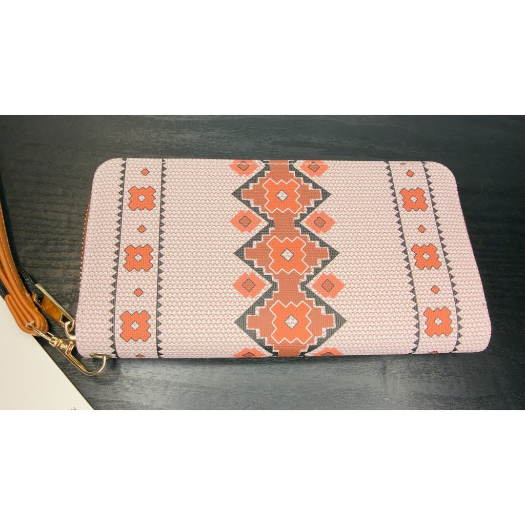 Women’s Ultra Thin Slim Western Wallet - Long Bifold Clutch & Card Holder - NEW