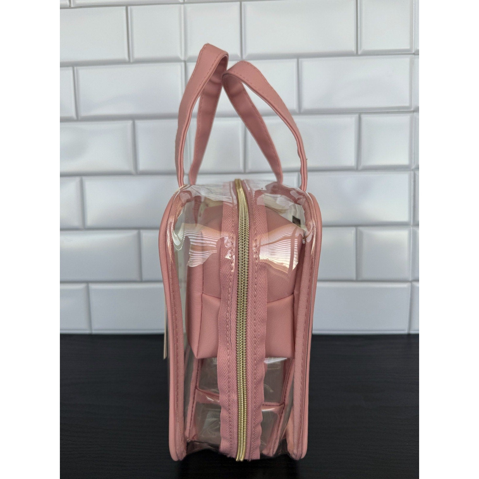 NWT Primark Pink Floral 3-Piece Wash Bag Set – Pink Roses