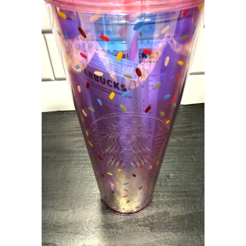 Disney Eats x Starbucks Walt Disney World Donut 24 oz Tumbler Pink NEW