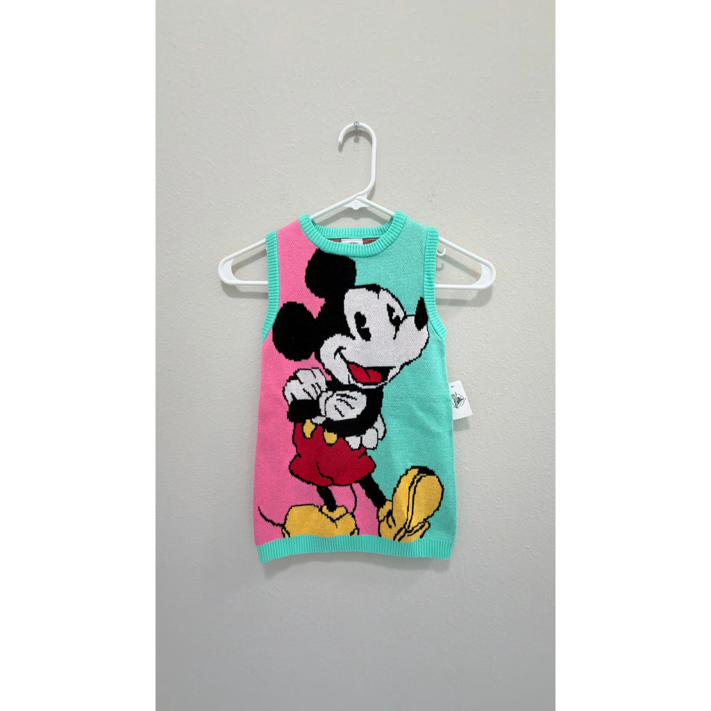 Disney Mickey & Co. Girls Mickey Mouse Sweater Dress Size 4 NWT