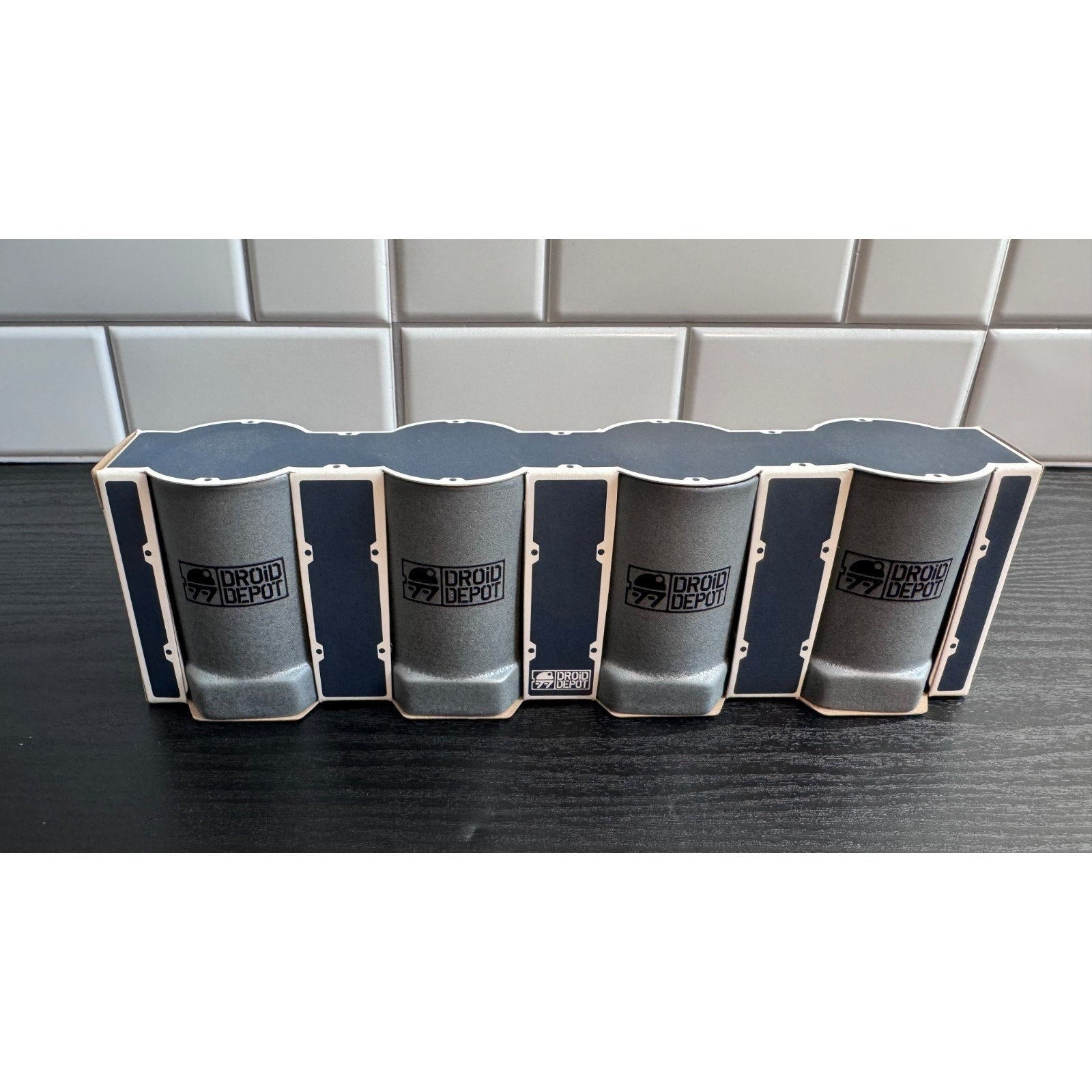 Disney Star Wars Galaxy's Edge Droid Depot Toothpick Holder Shot Glass Set NEW