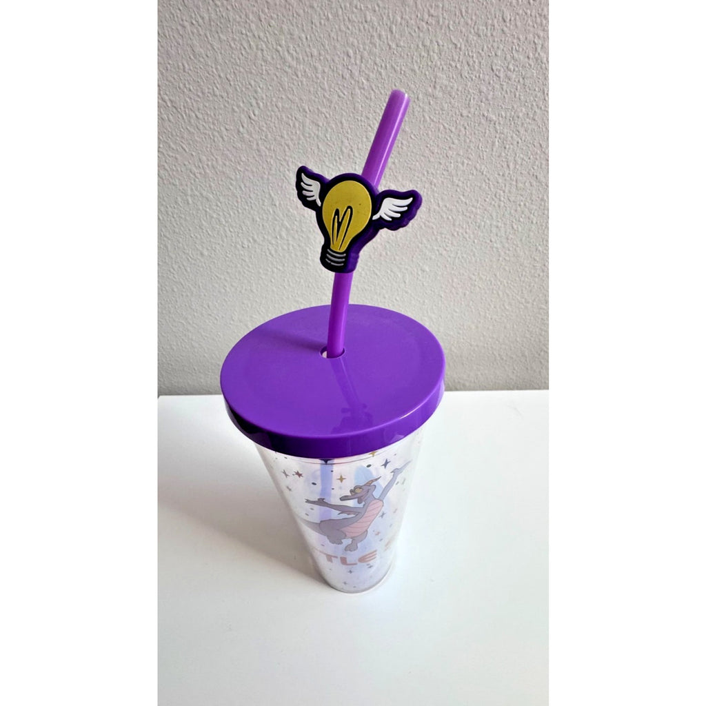 Disney Parks Exclusive Epcot Center Figment Tumbler One Little Spark NWOT