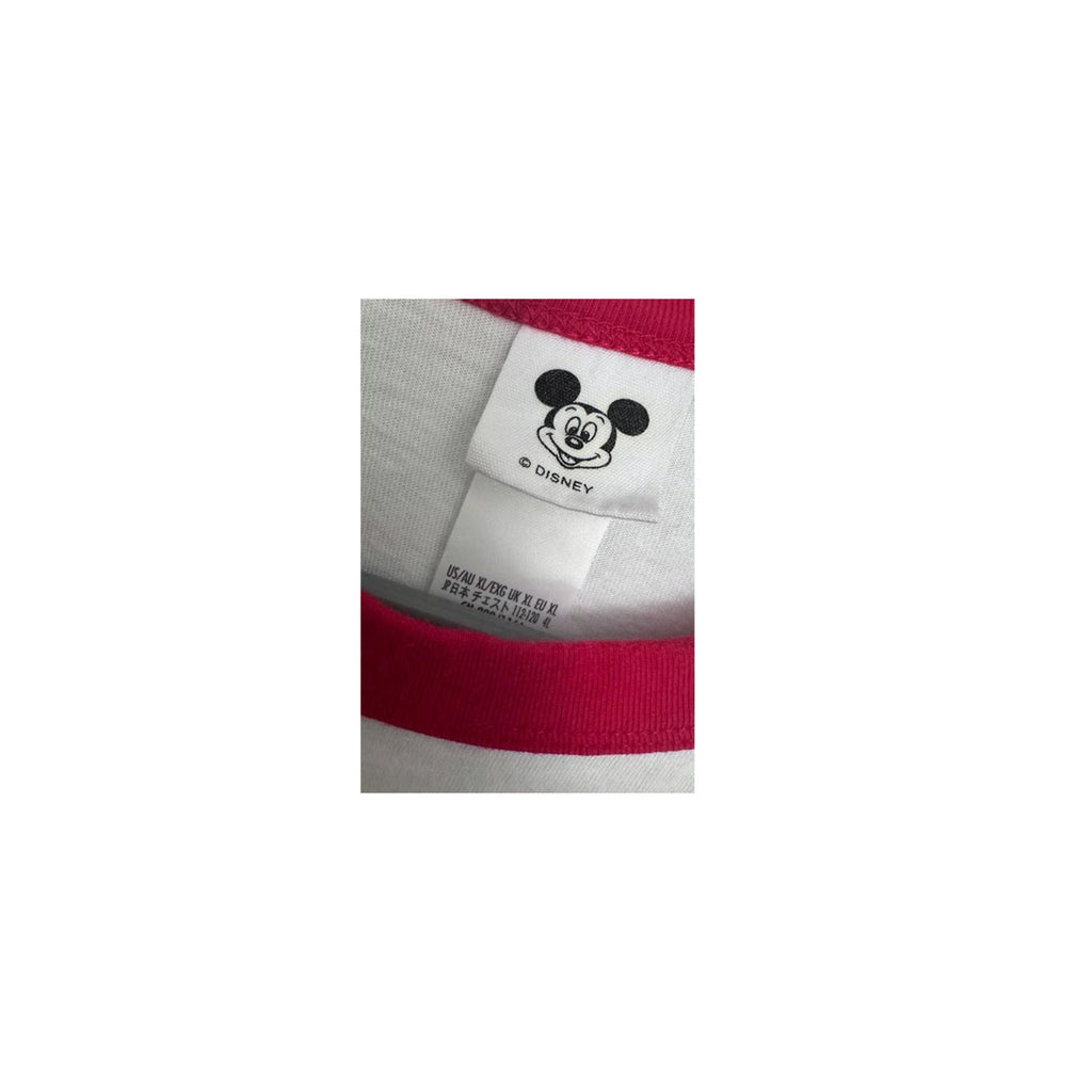 Walt Disney World Classic Mickey Mouse Red Raglan (Preowned) - XL
