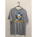 Disney Parks Donald Duck T-shirt Graphic Grey Adult Unisex XL - Preowned