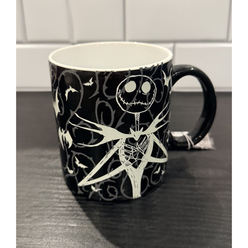 NEW Nightmare Before Christmas 20oz Glow-in-the-Dark Mug – Jack & Bats