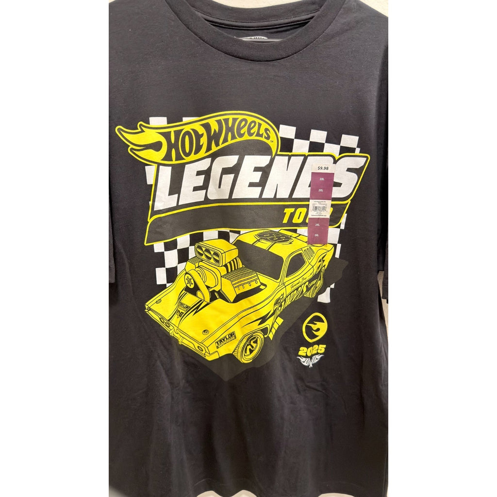 Hot Wheels Legends Tour 2025 T-Shirt - Men's XL - NWT