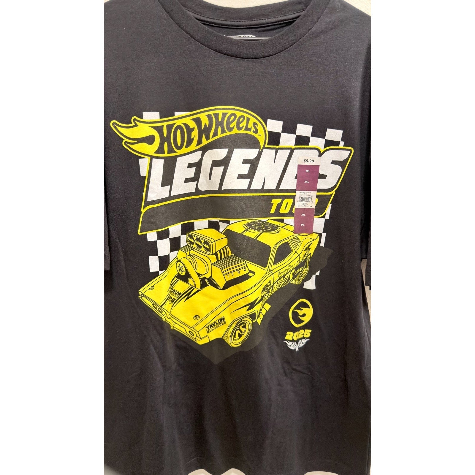 Hot Wheels Legends Tour 2025 T-Shirt - Men's XL - NWT