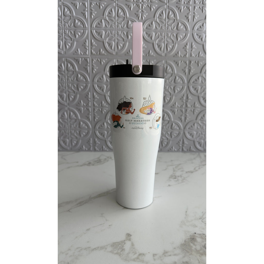 Disney Parks Corkcicle 30oz Tumbler 2026 runDisney Princess Half Marathon NEW