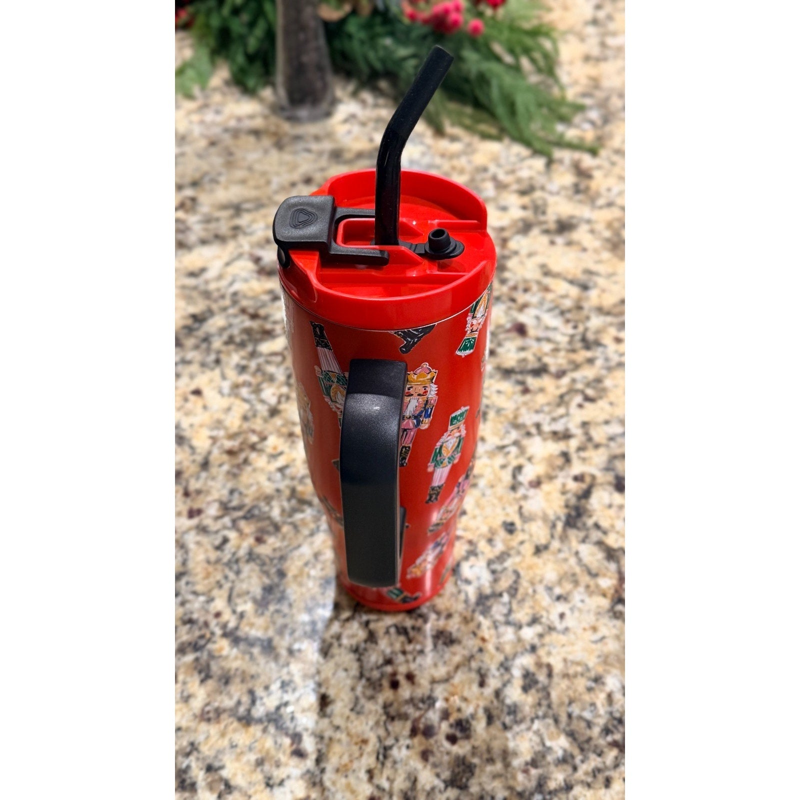 NWT Simply Belle "Holiday Nutcracker" Stainless Steel Tumbler — 40 oz