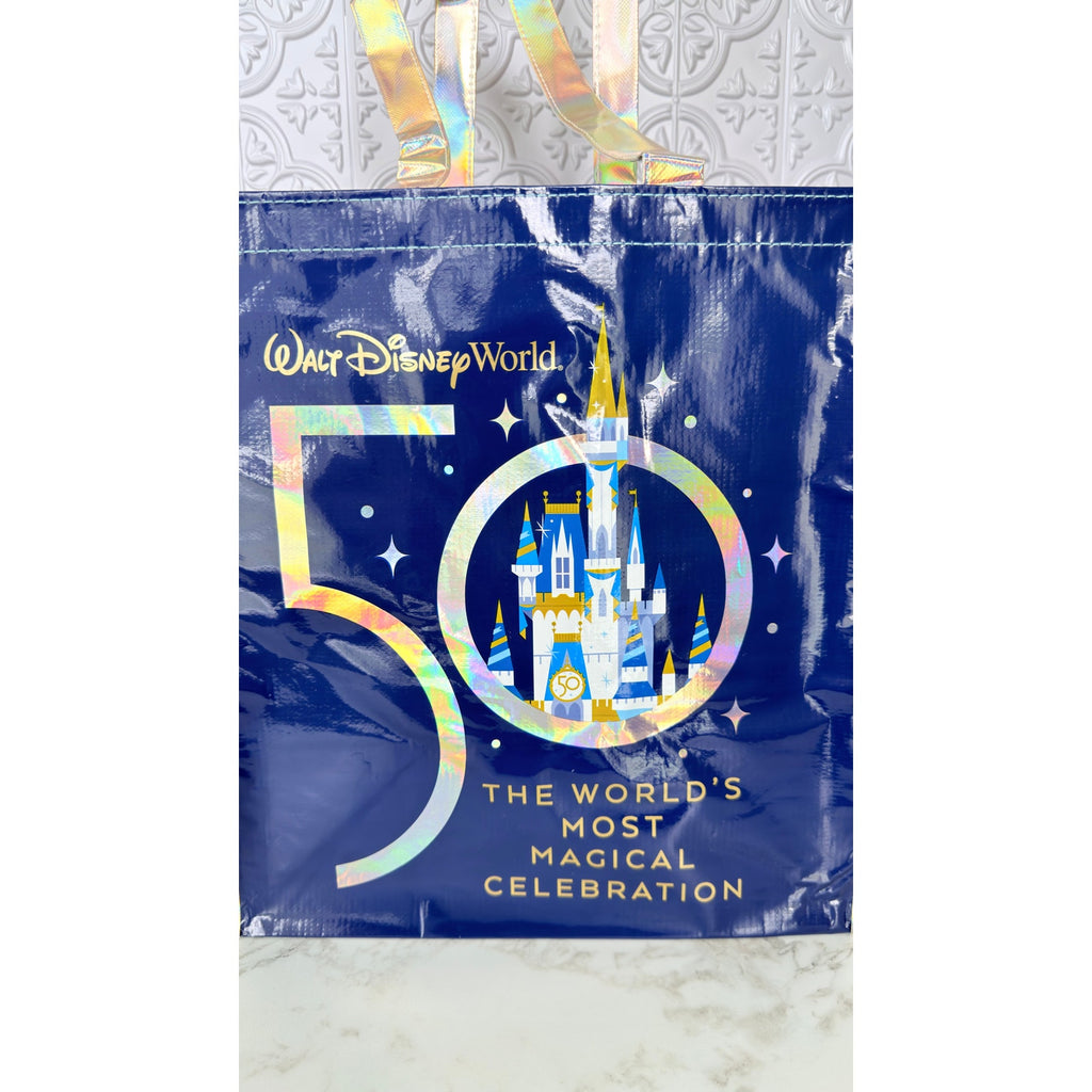 Walt Disney World 50th Anniversary Reusable Tote Bag - Large
