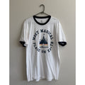 NWT Disney Parks Retro Ringer T-Shirt - Cinderella Castle - Adult Large