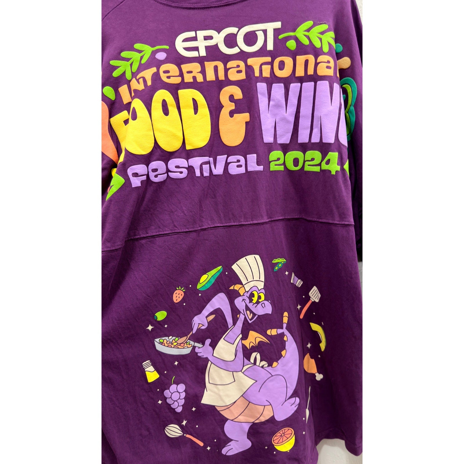 Disney 2024 Epcot Food and Wine Festival Chef Mickey Spirit Jersey Large NWT