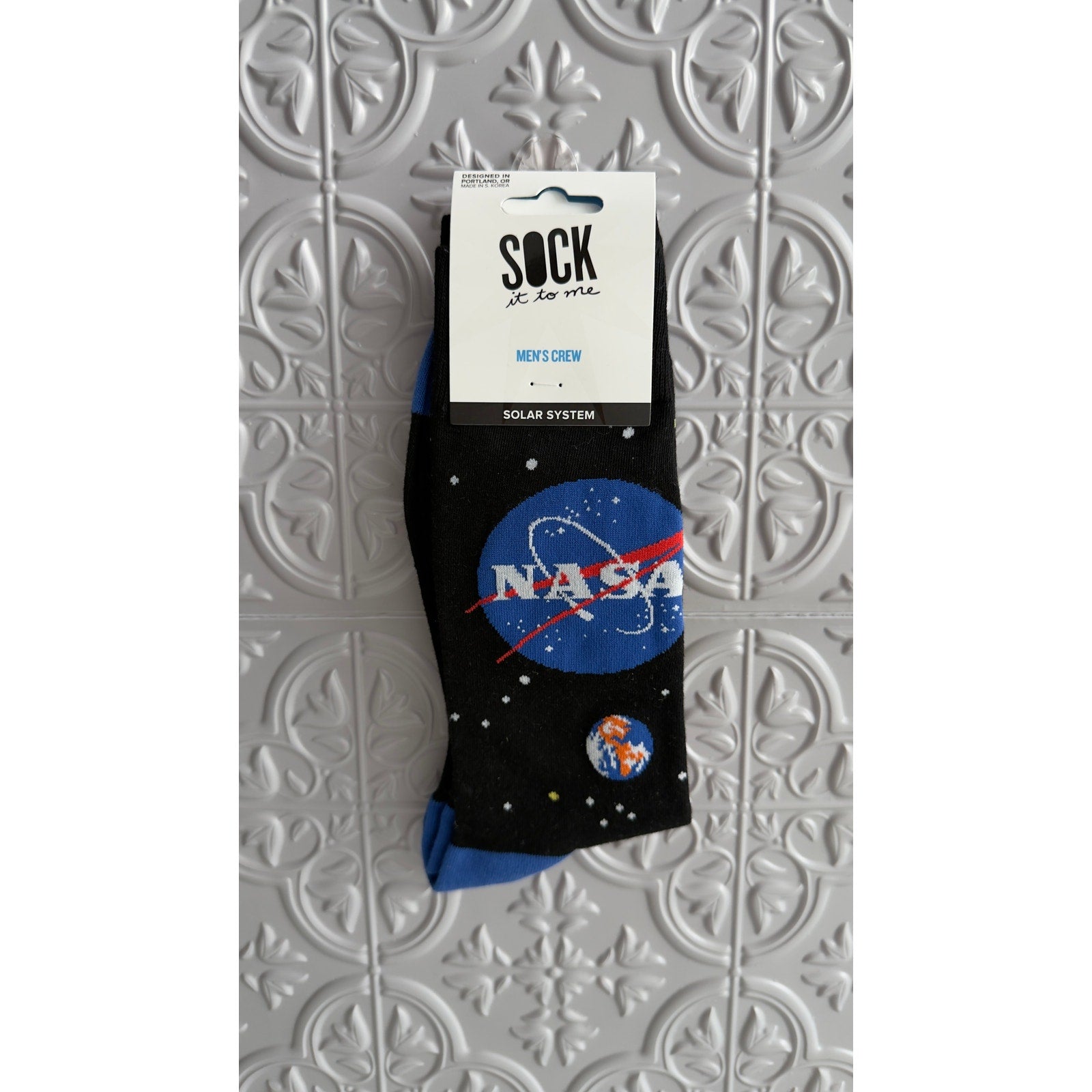 Sock It To Me Men's NASA Solar System Crew Socks NWT (Size 7-13)
