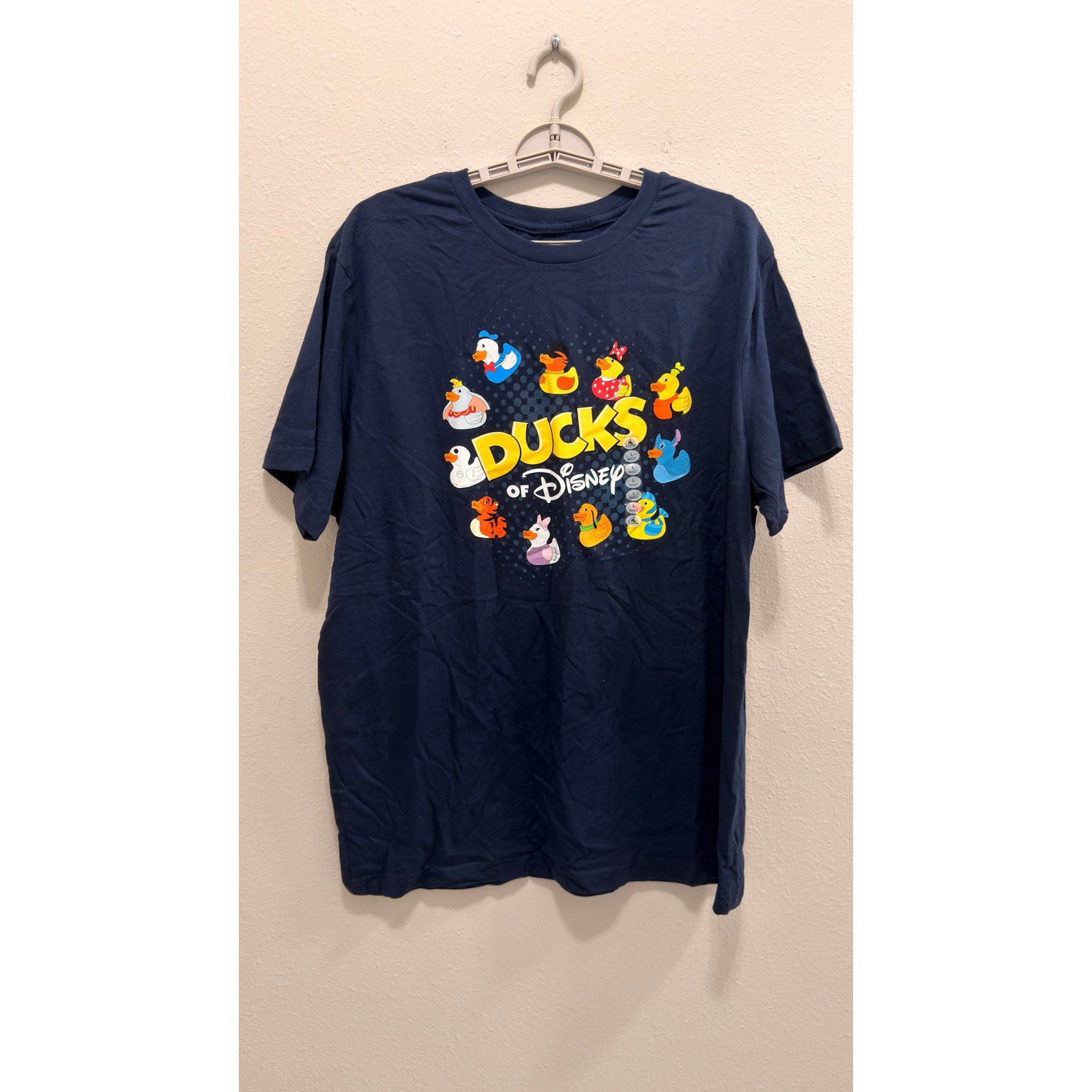 Disney Parks "Ducks of Disney" Rubber Duckies T-Shirt Adult Large NWT
