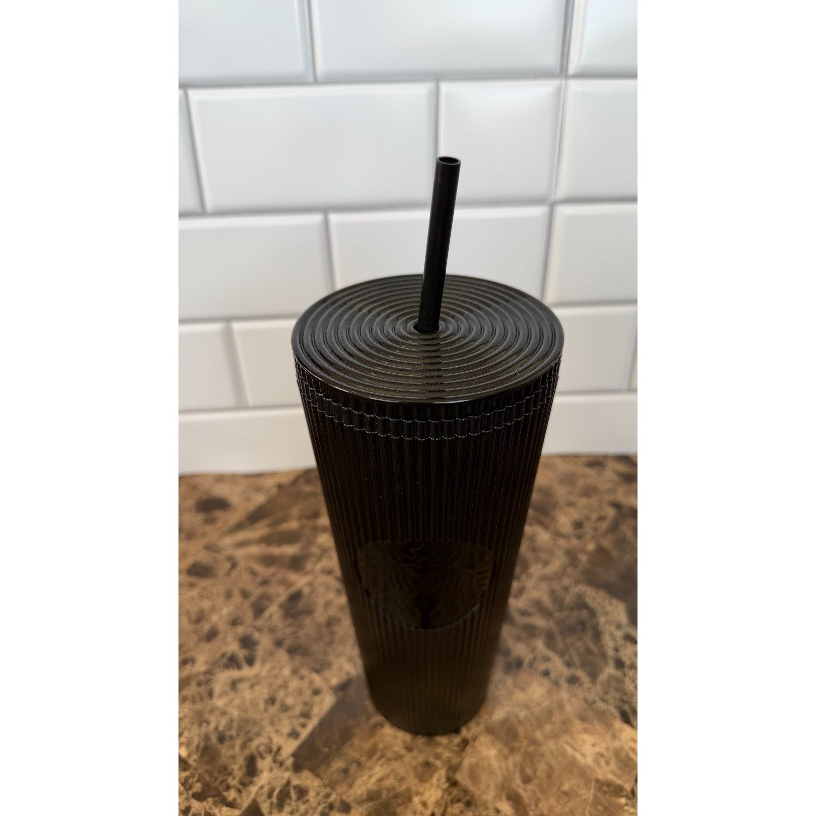 Starbucks 2021 Black Matte Studded Venti Tumbler - 24 oz