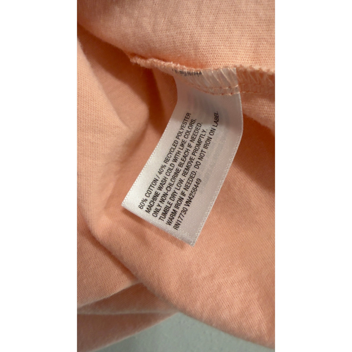 Goodfellow & Co Mens Peach Orange Sleeveless Tank Top Shirt Size Large L