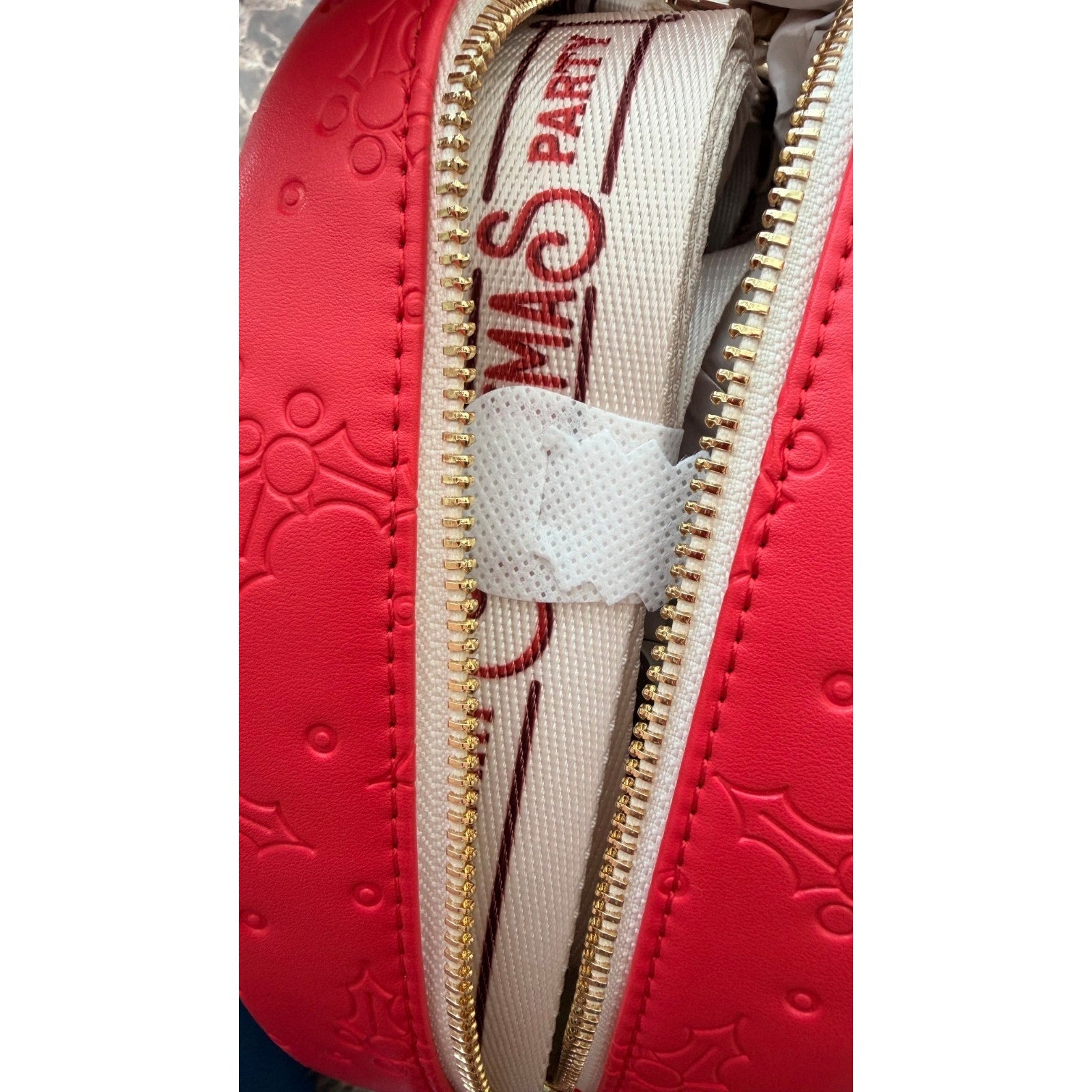 Disney Parks Loungefly 2025 Very Merry Christmas Convertible Backpack and Ears