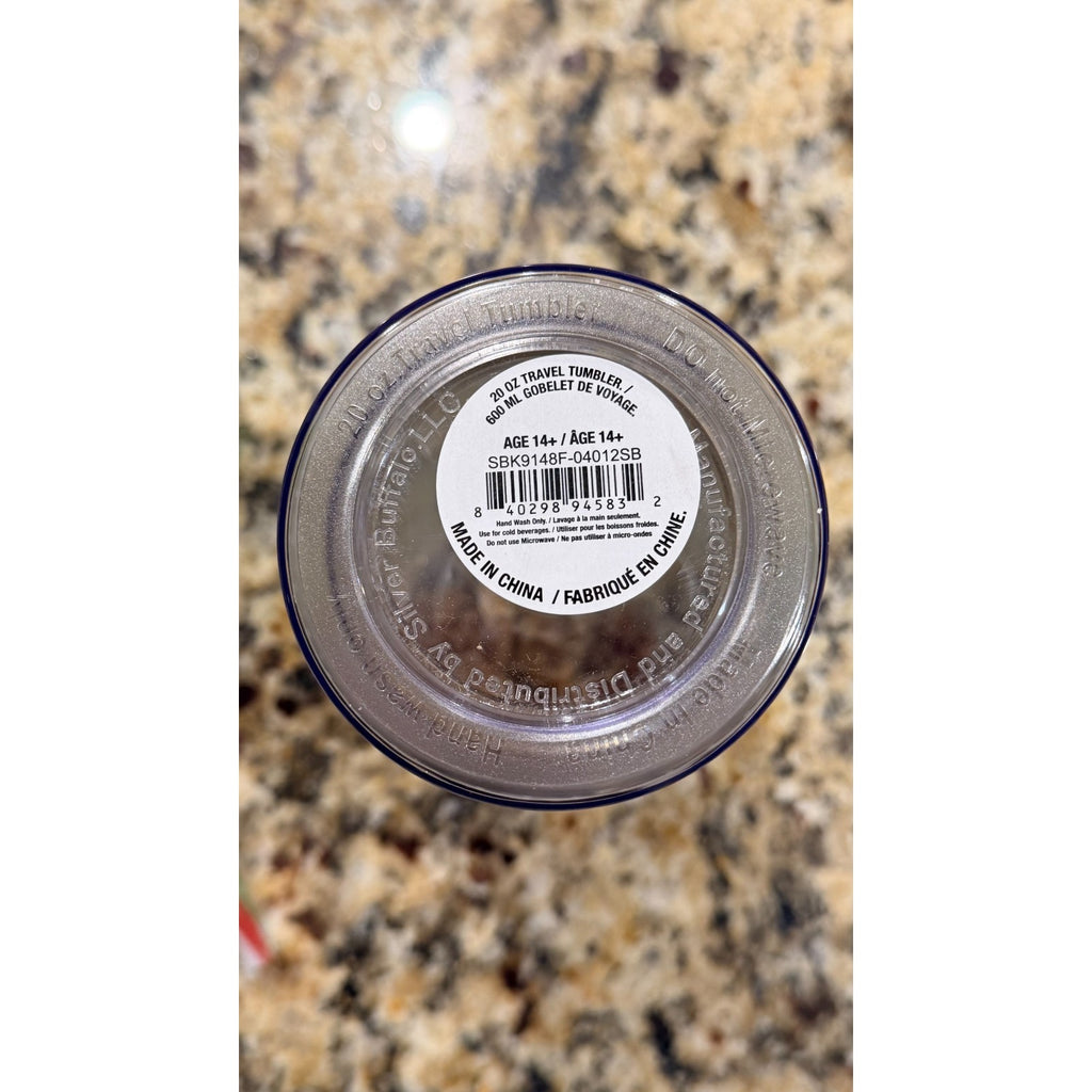 NEW Silver Buffalo Strawberry Shortcake 20oz Insulated Plastic Tumbler