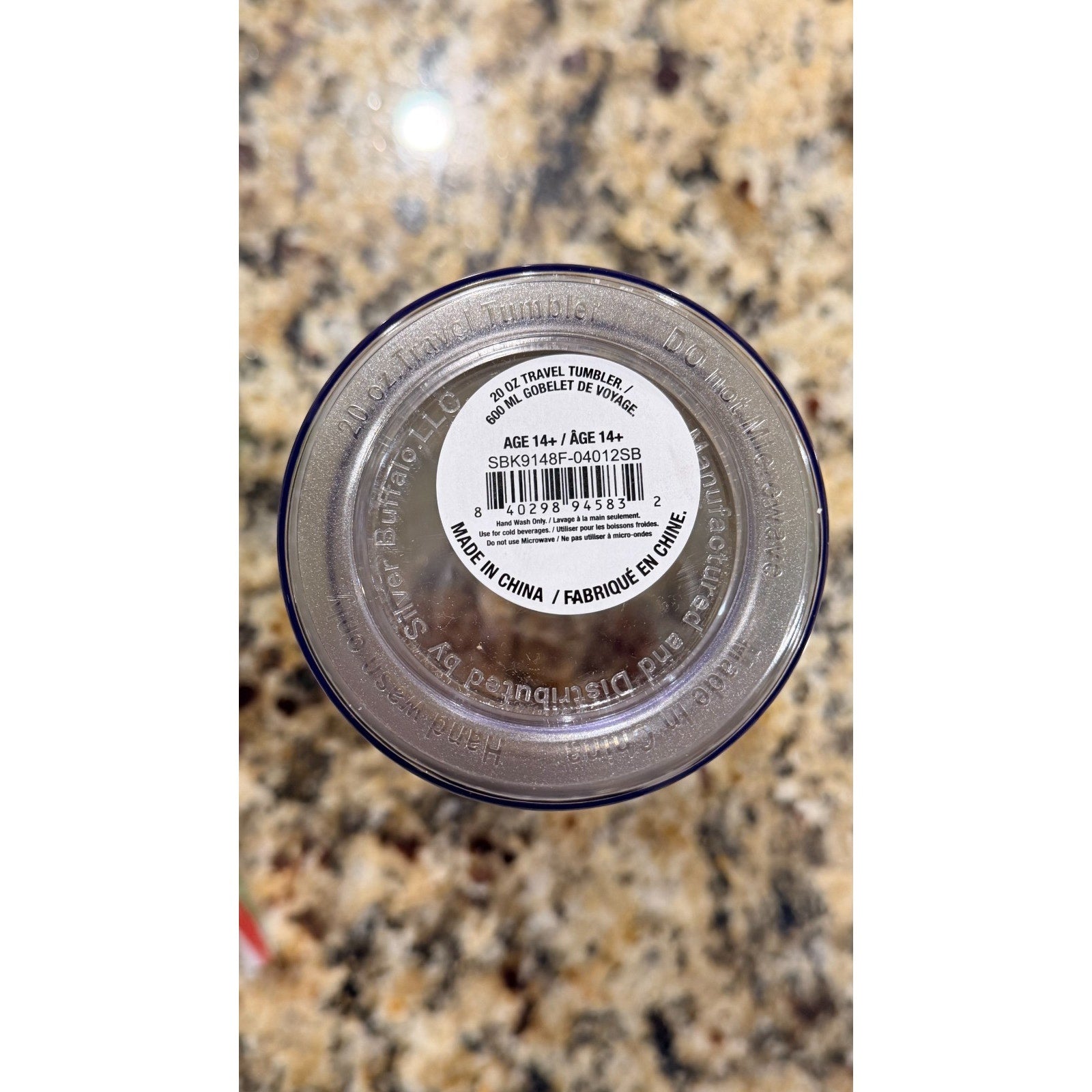 NEW Silver Buffalo Strawberry Shortcake 20oz Insulated Plastic Tumbler