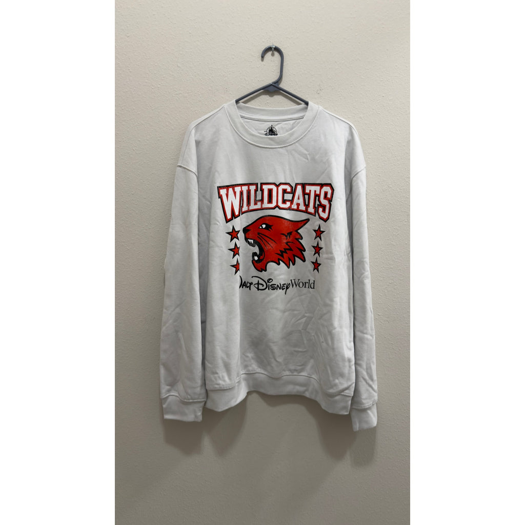 Disney Parks High School Musical Wildcats Crewneck Sweatshirt Large NWT