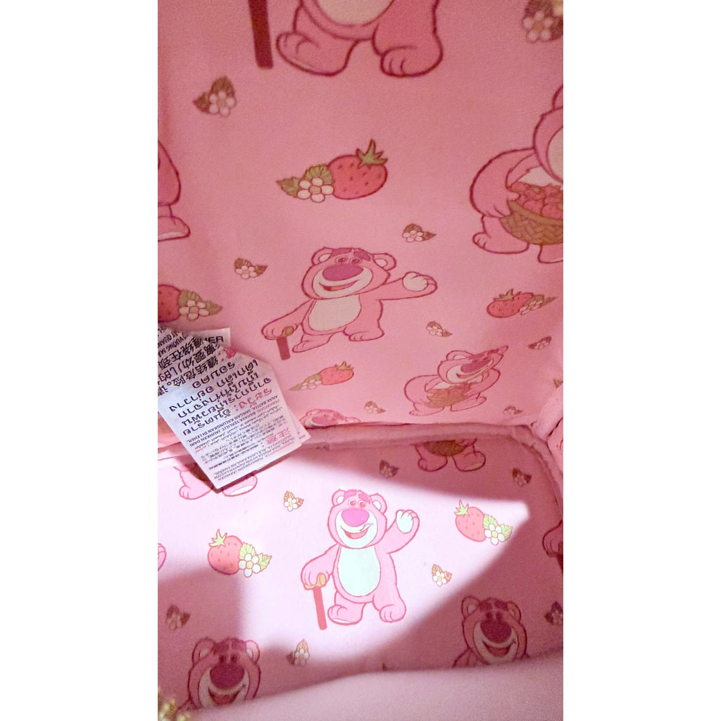 Disney Parks x Loungefly "Toy Story" Pastel Corduroy Lotso Mini Backpack NEW
