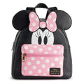Bioworld Disney Minnie Mouse Pink Polka Dot Peek-A-Boo Mini Backpack NWT