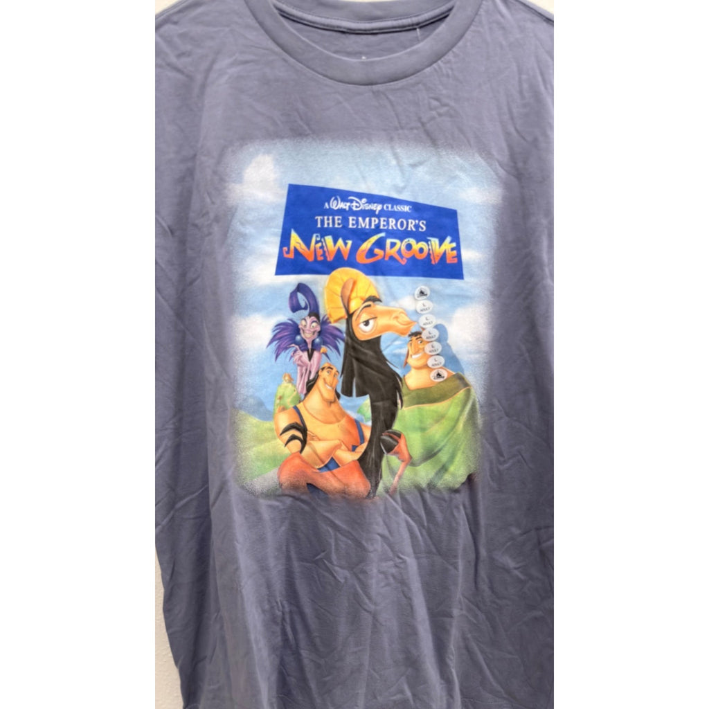 NEW Disney Parks The Emperor’s New Groove "Kuzco Face" T-Shirt - Adult Large